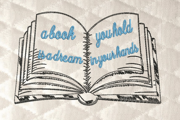 A Book is a Dream Embroidery Review