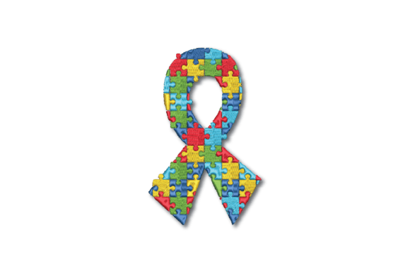 Autism Ribbon Embroidery Review for Boutique Apparel