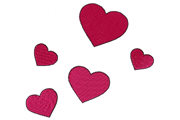 Five Hearts Embroidery Design Review