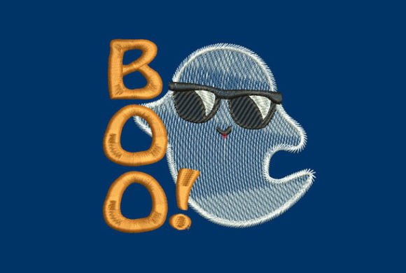 Halloween Boo Ghost Design Review