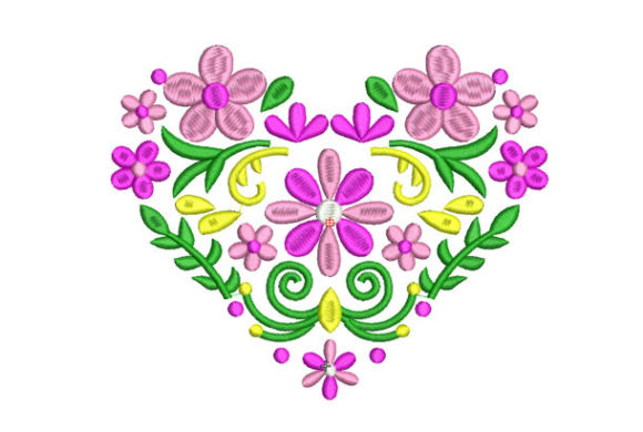 Heart of Flowers Embroidery Review