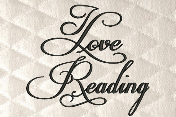 I Love Reading Embroidery Design Review