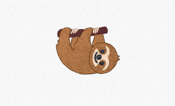 Sloth Embroidery Design Review for Seasonal Products